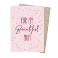 Earth Greeting Card Beautiful Mum image 0