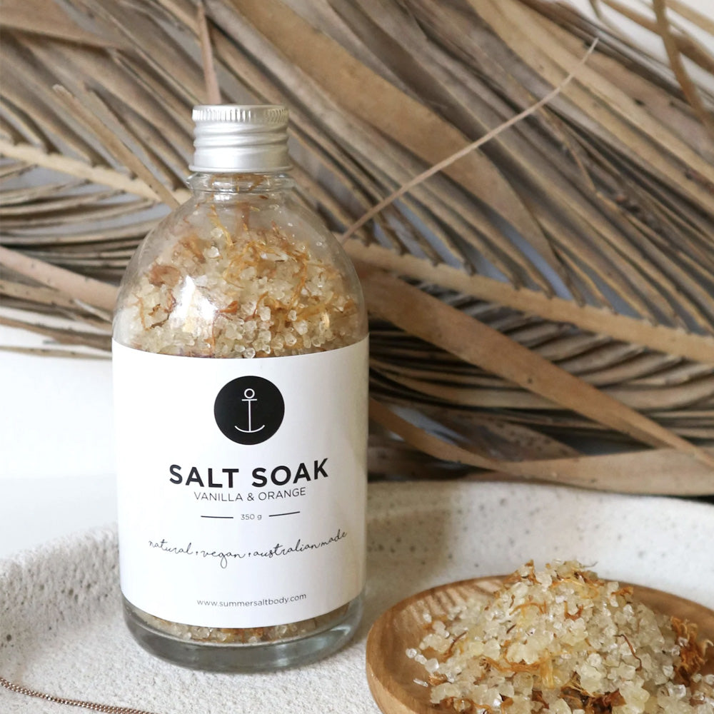 Salt Soak - Vanilla & Sweet Orange 350g image 0
