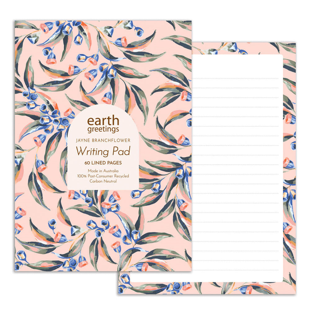 Recycled Paper A5 Writing Pad - Gumnut Dance image 0