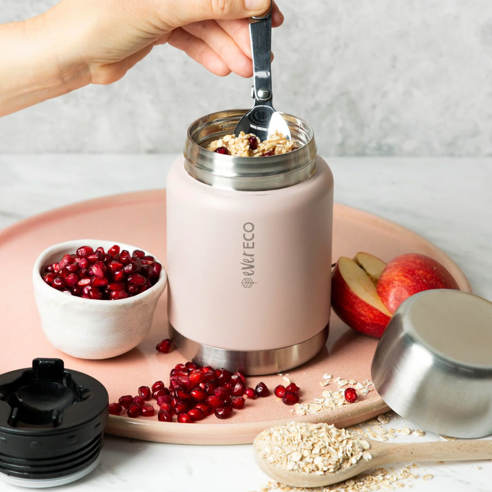 Ever Eco Insulated Food Jar 500ml Rose image 0