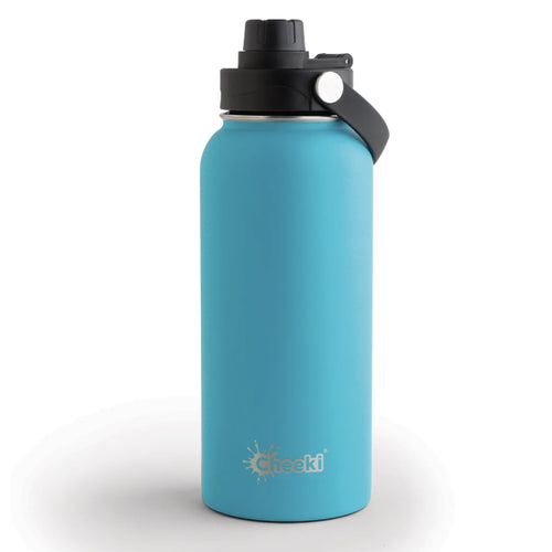 Cheeki Adventure Drink Bottle 1ltr Aqua image 0