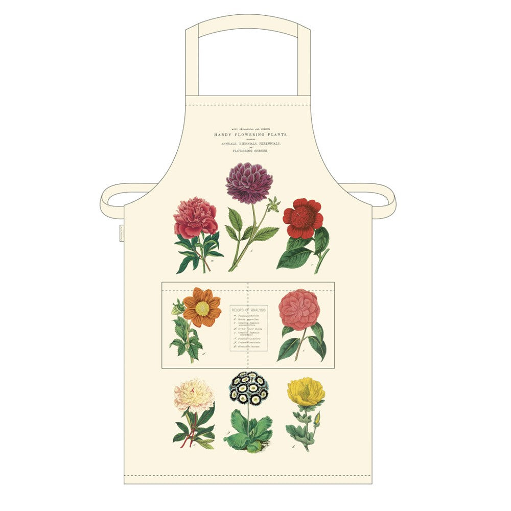 Vintage Apron Botanica 100% Natural Cotton image 0