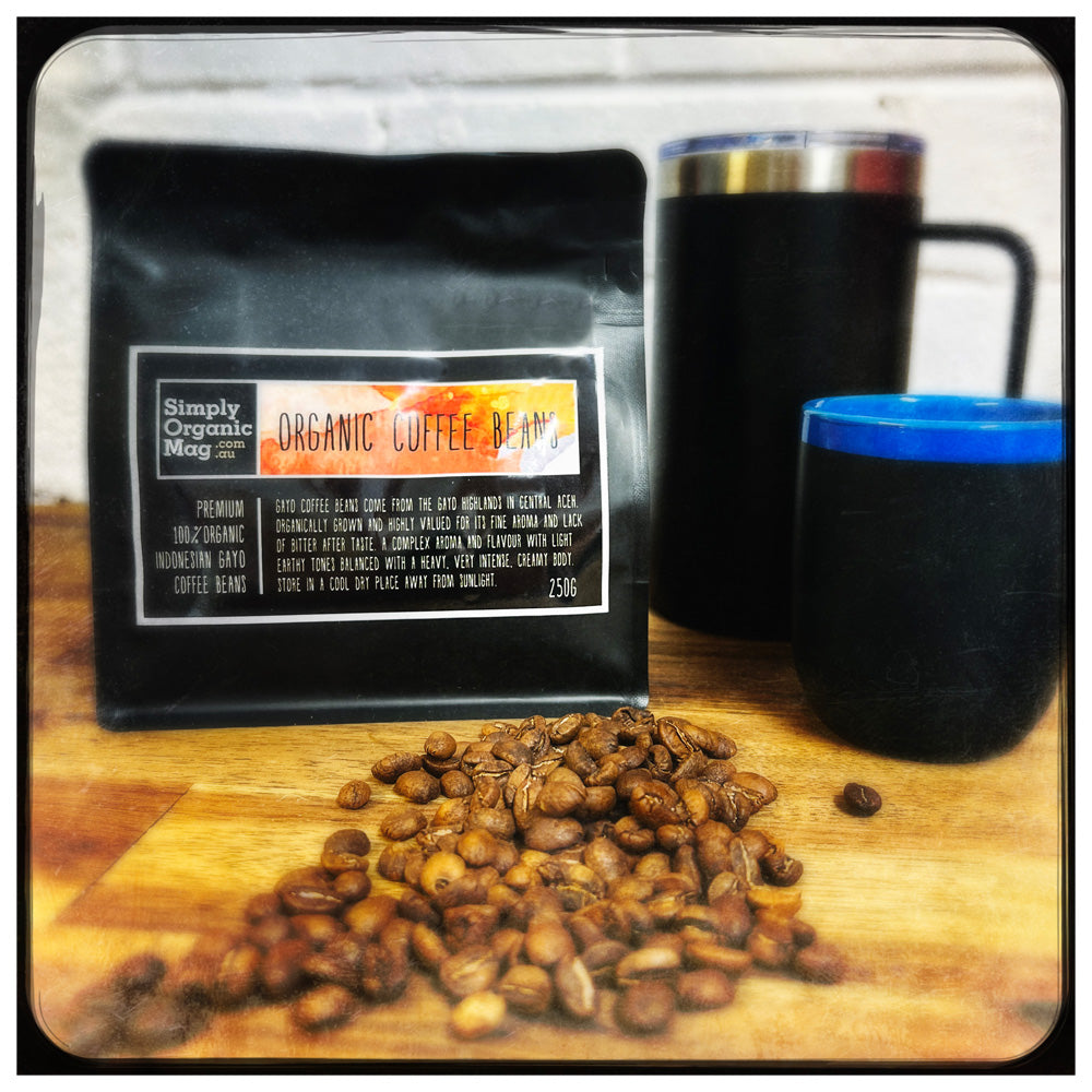 Organic Indo Gayo Coffee Beans 250g image 0