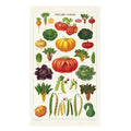 Vintage Tea Towel - Vegetable image 0