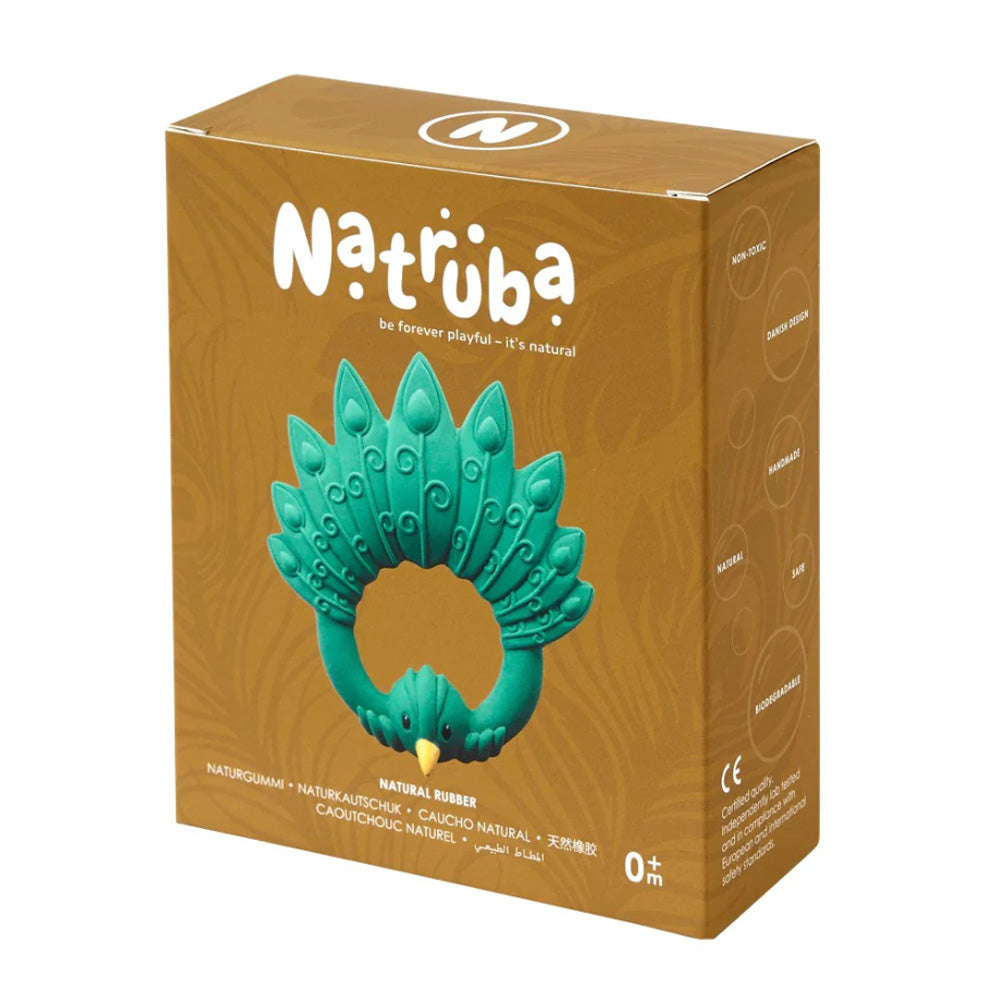 Natruba Teether Peacock image 0