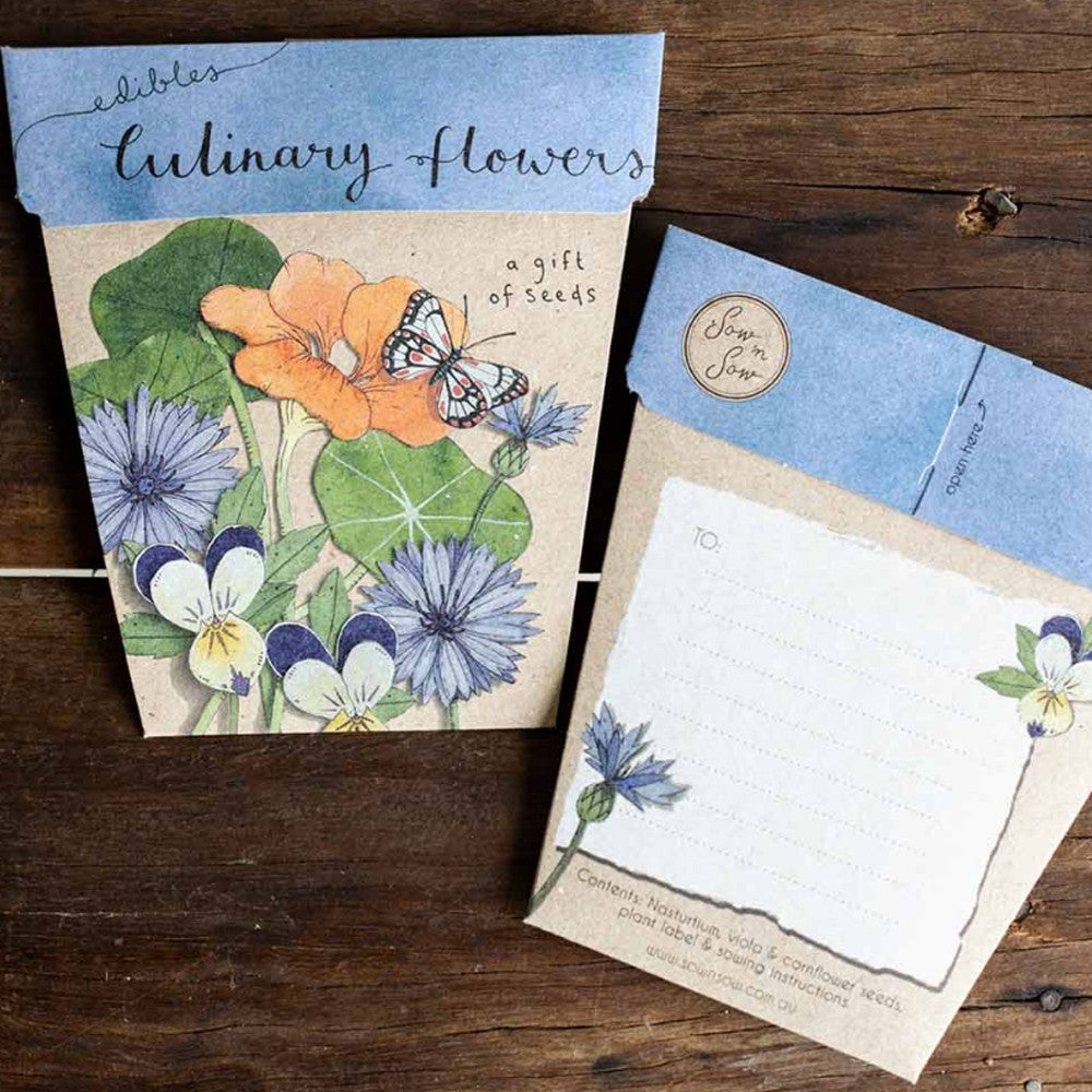 Sow n Sow Edible Culinary Flowers image 0