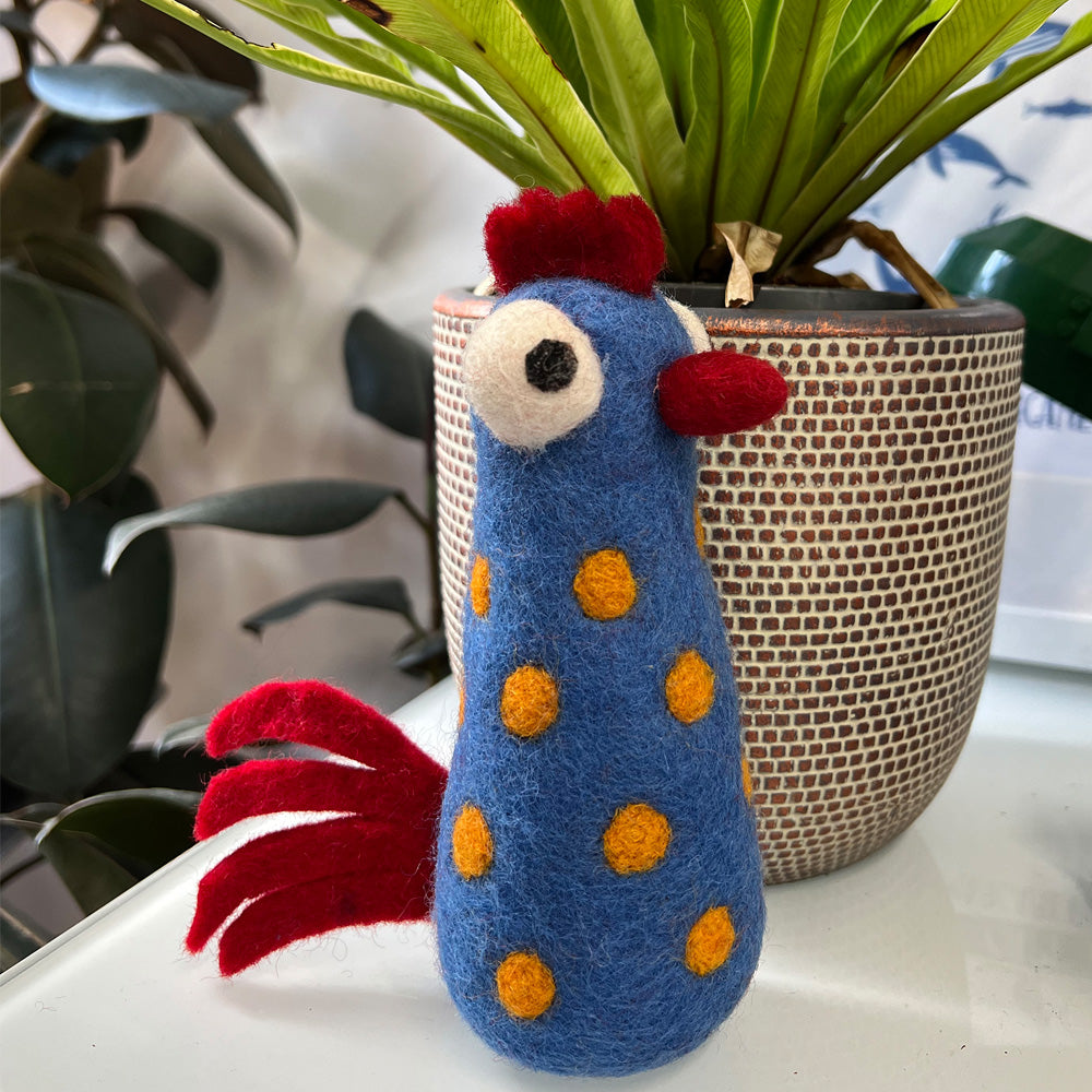 Felt Handmade Chicken image 0