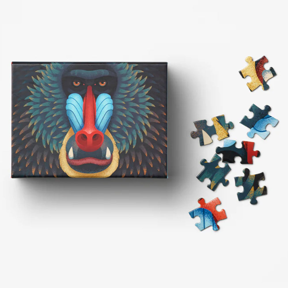 Mandrill 100 Piece Puzzle image 1