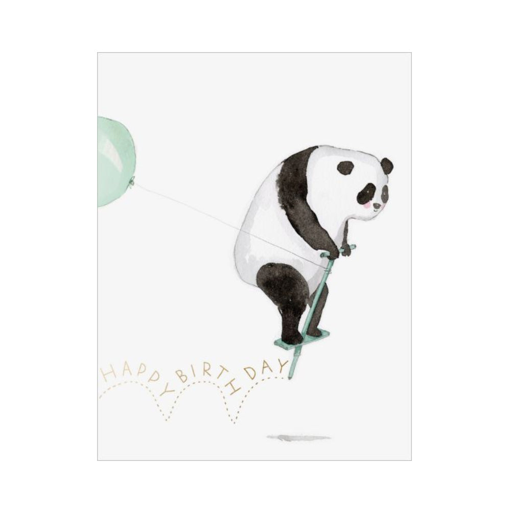 Pogo Panda Birthday Card image 0