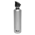 Cheeki Active Stainless Steel bottle - Silver with Sports Lid 1ltr image 0