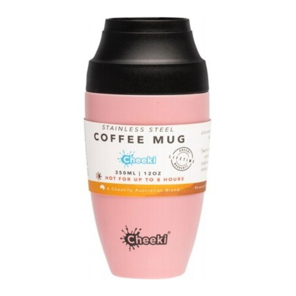 Cheeki Insulated Coffee Mug Pink- 350ml image 0