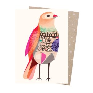 Greeting Card Beautiful Firetail