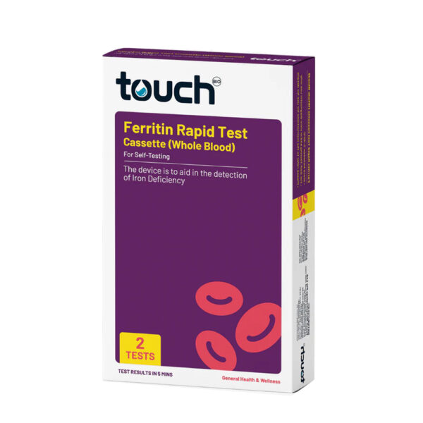 Touch Iron Ferritin Rapid Self Test Kit
