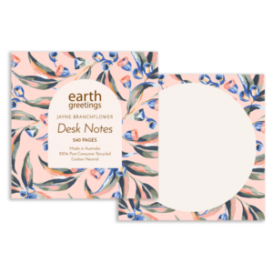 Recycled Paper Desk Notes - Gumnut Dance