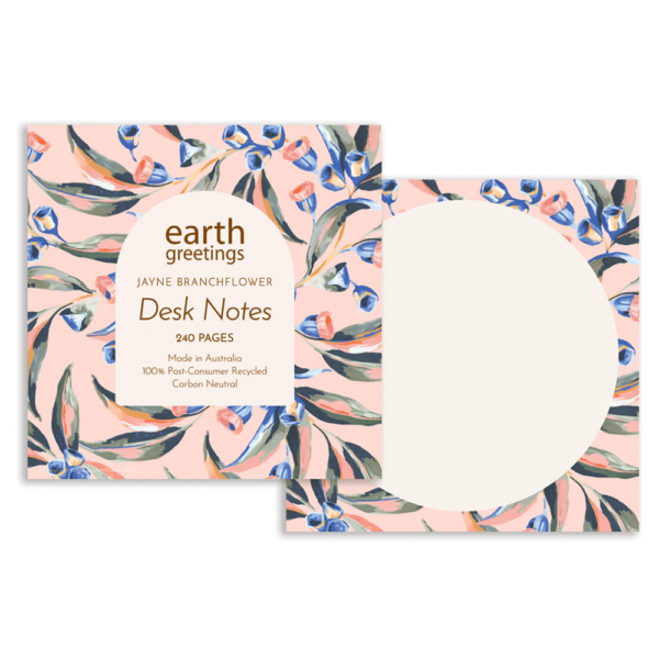 Recycled Paper Desk Notes - Gumnut Dance
