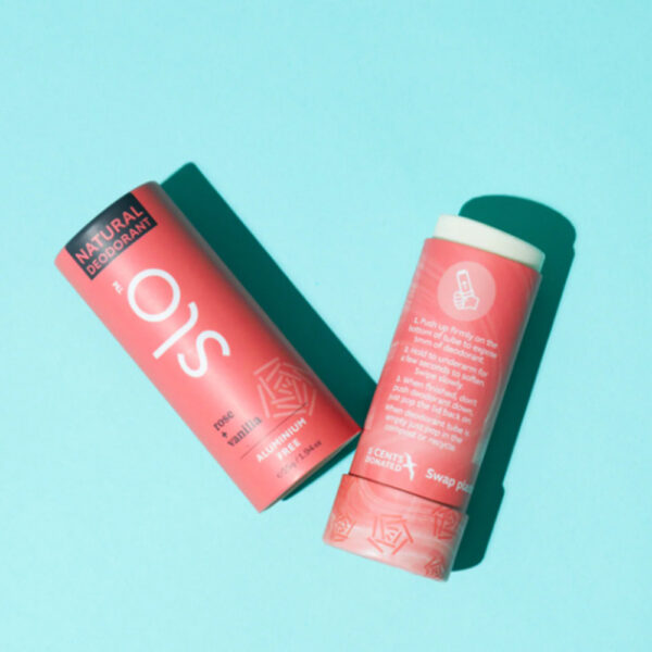 Slo Natural Deodorant Rose & Vanilla