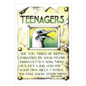 Funny Birthday Card - Teenagers